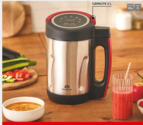 SOPERA ELECTRICA MARCA MANDINE MODELO SOUP MAKER 2lt DIGITAL 1000w