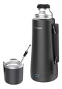 TERMO ELECTRICO MARCA PEABODY ET1001N E- TERMO 1LT+ MATE Y BOMBILLA COLOR NEGRO