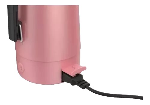 TERMO ELECTRICO MARCA PEABODY ET1001N E- TERMO 1LT+ MATE Y BOMBILLA COLOR ROSE GOLD
