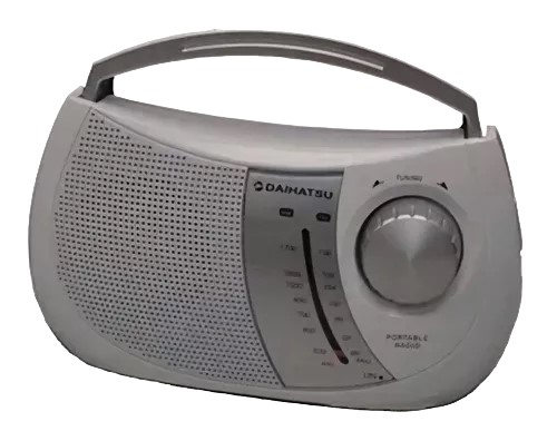 RADIO DUAL AM-FM DAIHATSU D-RP38 COLOR BLACO