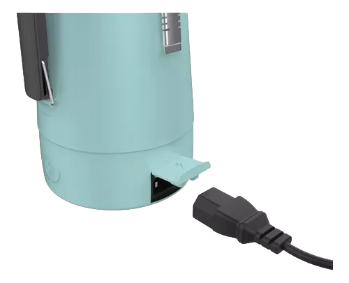TERMO ELECTRICO MARCA PEABODY ET1001N E- TERMO 1LT+ MATE Y BOMBILLA CELESTE
