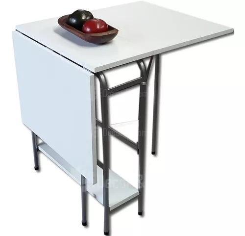 MESA PLEGABLE DE MELAMINA VARIOS COLORES 