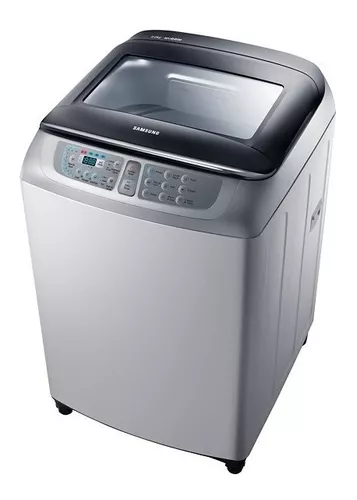 LAVARROPAS MARCA SAMSUNG DE 8 KG MODELO WOBBLE WA80 SILVER