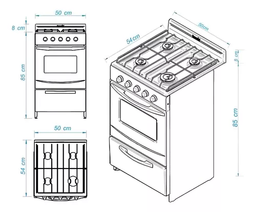 COCINA MARCA ESCORIAL MODELO CANDOR 