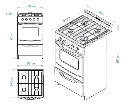 COCINA MARCA ESCORIAL MODELO CANDOR 