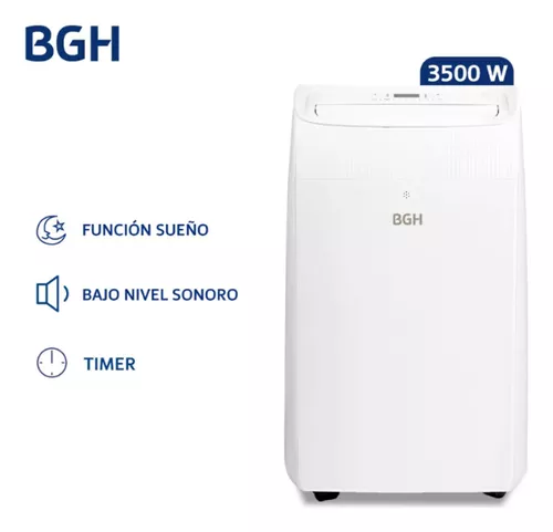 ACONDICIONADOR DE AIRE PORTATIL BGH 3500W FRIO /CALOR 