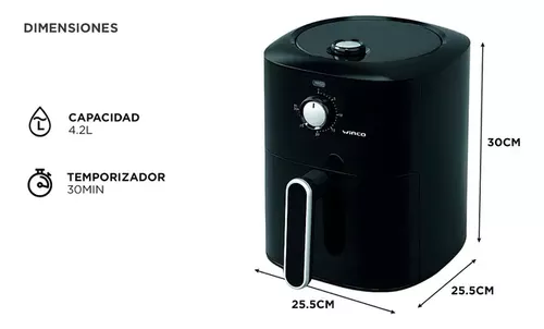 FREIDORA DE AIRE WINCO 4.5L W132