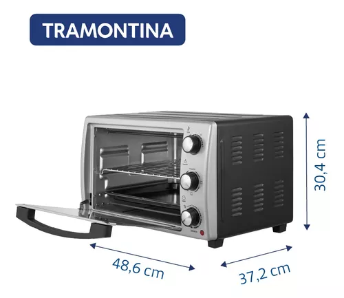 HORNO ELECTRICO TRAMONTINA SILVER COOK 30LTS 