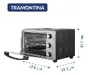 HORNO ELECTRICO TRAMONTINA SILVER COOK 30LTS 
