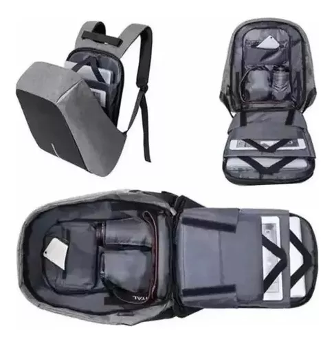 MOCHILA DE SEGURIDAD DARK GREY 