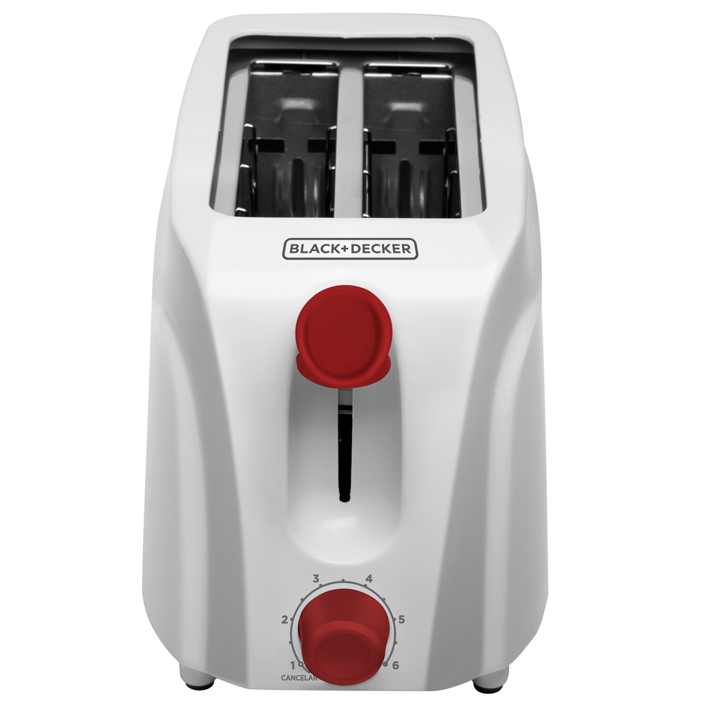 TOSTADORA DE DOS REBANADAS BLACK&DECKER