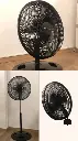 VENTILADOR DE PIE STEEL HOME 20" 3 EN 1 