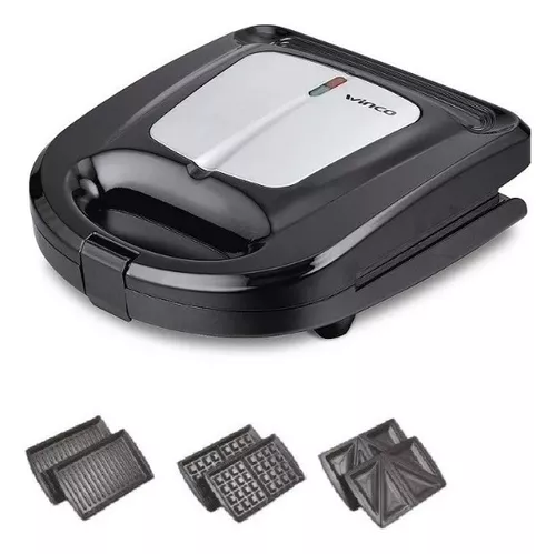 SANDWICHERA WINCO 3 EN 1 W340