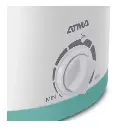 PAVA ELECTRICA ATMA ESSENTIAL BLANCA C/CORTE 
