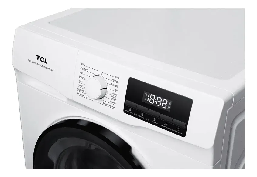 LAVARROPAS AUTOMATICO TCL 6KG CARGA FRONTAL 