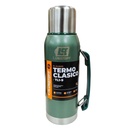 TERMO ACERO INOXIDABLE LUSQTOFF 1 LITRO FRIO/ CALOR COLOR VERDE