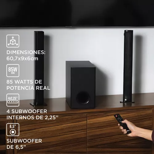 BARRA DE SONIDO STROMBERG MERGE 85W