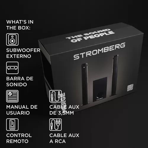 BARRA DE SONIDO STROMBERG MERGE 85W