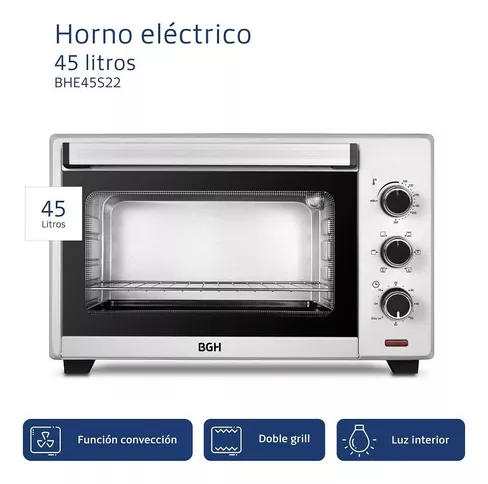 HORNO ELECTRICO BGH 45LTS 
