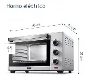 HORNO ELECTRICO BGH 45LTS 
