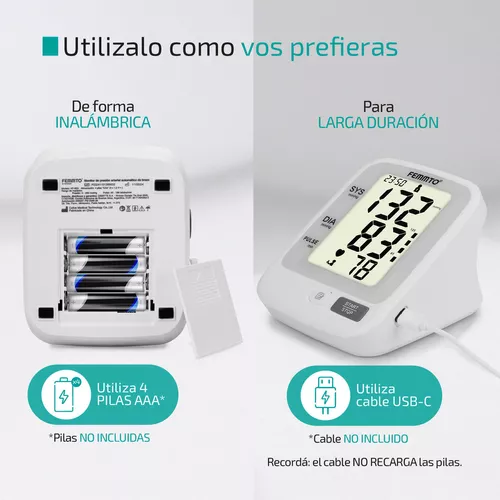 TENSIOMETRO DIGITAL AUTOMATICO DE BRAZO FEMMTO 
