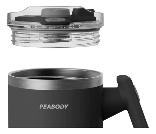 VASO TERMICO PEABODY 0.95L NEGRO