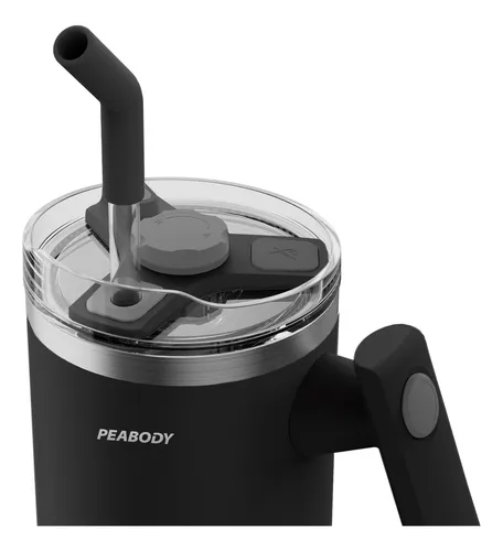 VASO TERMICO PEABODY 0.95L NEGRO