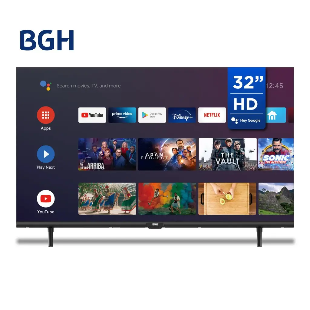 TV SMART 32" MARCA BGH MODELO B3223K5A