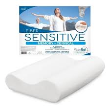 ALMOHADA FIBERBALL VISCOELASTICA SENSITIVE CERVICAL 