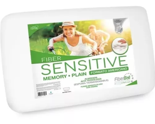 ALMOHADA FIBERBALL SENSITIVE PLAIN VISCOELÁSTICA