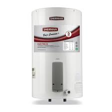 TERMOTANQUE ELÉCTRICO MARCA SHERMAN 85 LTS DE PIE CARGA SUPERIOR