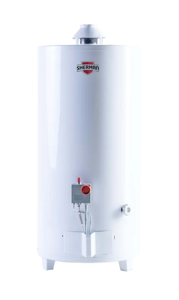 TERMOTANQUE SHERMAN 80Lts GAS CARGA SUPERIOR 