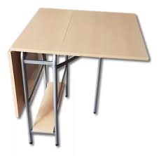 MESA PLEGABLE DE MELAMINA VARIOS COLORES 