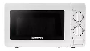 HORNO MICROONDAS MARCA DAEWOO 20LTS MODELO D120M