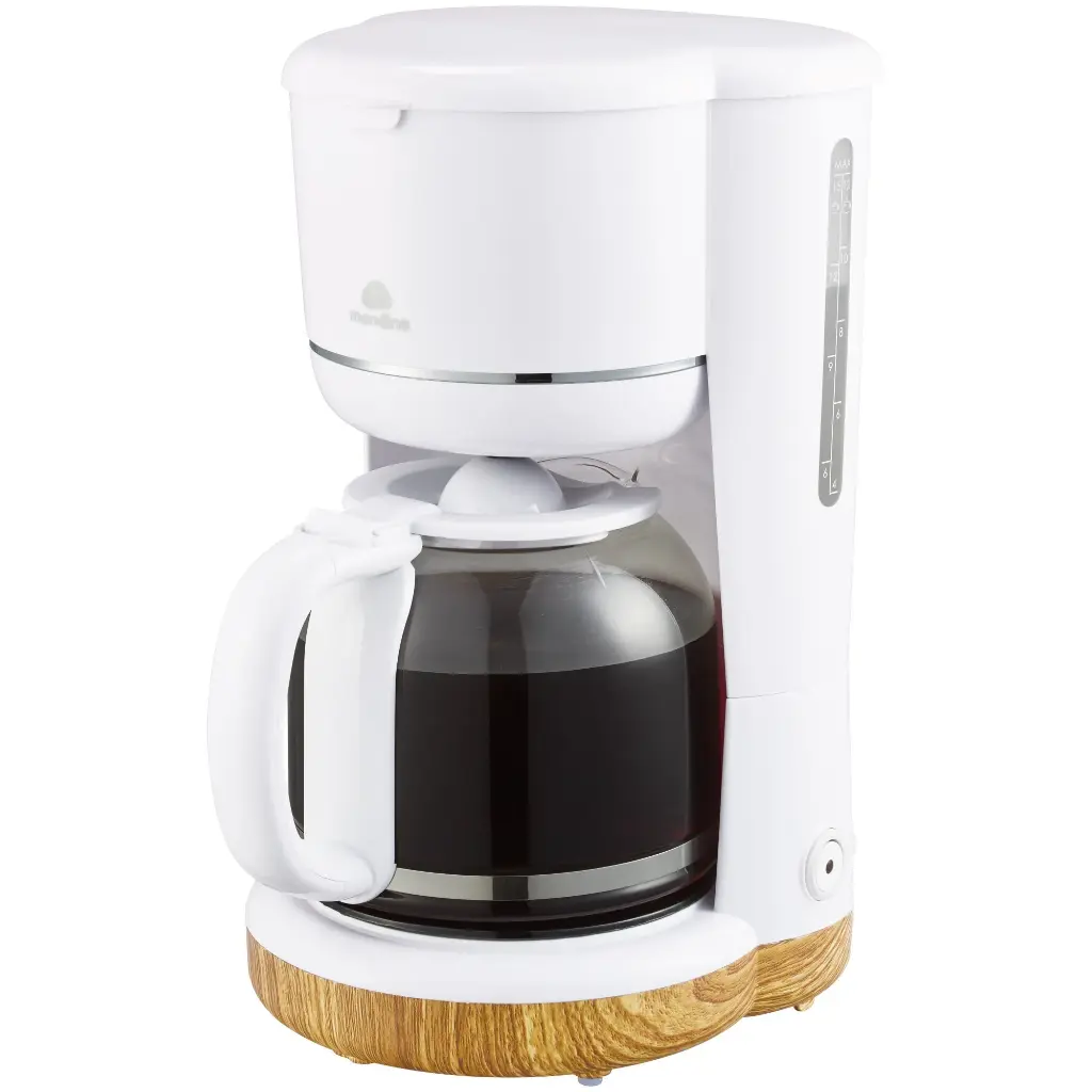 CAFETERA MARCA  MANDINE MODELO MCM900W 22L BLANCA SIMIL MADERA 
