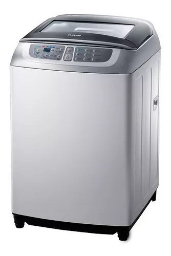 LAVARROPAS MARCA SAMSUNG DE 8 KG MODELO WOBBLE WA80 SILVER