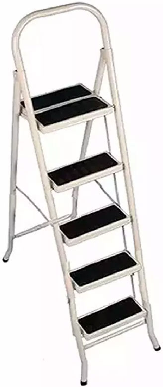 ESCALERA PLEGABLE DE 5 PELDAÑOS SAFARI 