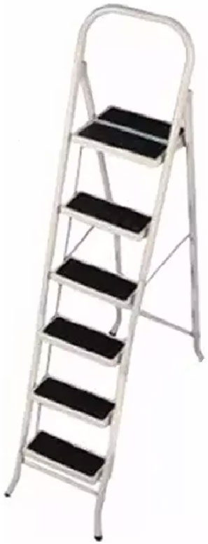 ESCALERA PLEGABLE DE 6 PELDAÑOS SAFARI