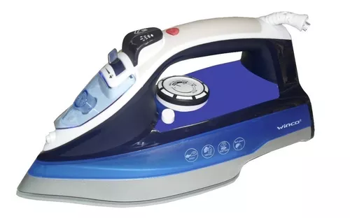 PLANCHA A VAPOR WINCO W34 COLOR AZUL/VIOLETA 