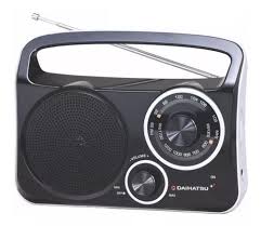 RADIO DUAL AM-FM DAIHATSU D-RP400 COLOR NEGRO
