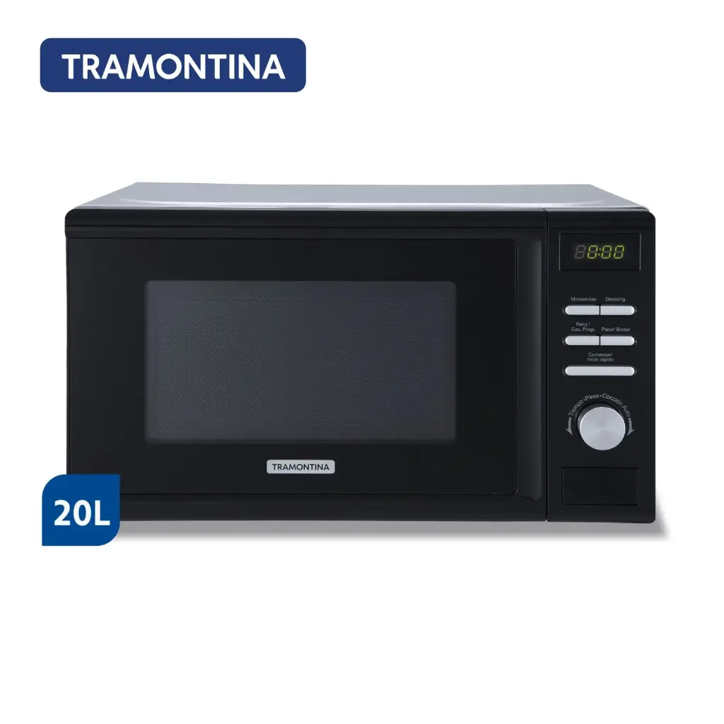 MICROONDAS DIGITAL TRAMONTINA 20LTS GLASS COOK  