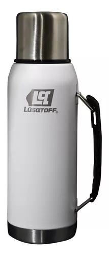 TERMO LUSQTOFF INOXIDABLE BLANCO 1LTS 