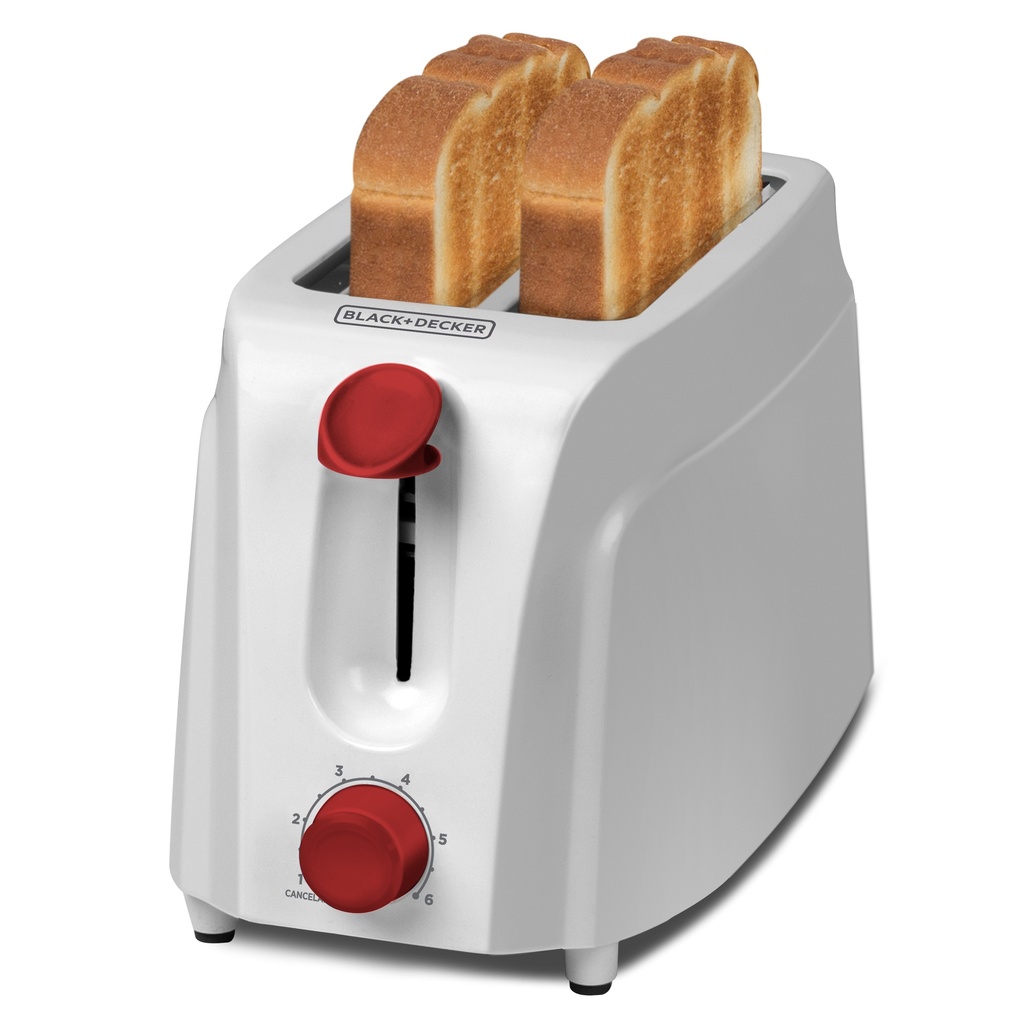 TOSTADORA DE DOS REBANADAS BLACK&DECKER