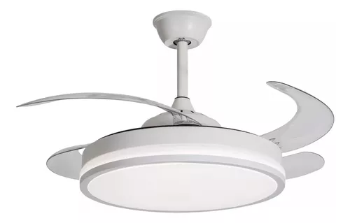 VENTILADOR DE TECHO RETRACTIL C/LUZ LED EMBASSY 