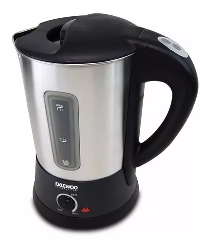 PAVA ELECTRICA DAEWOO DE ACERO INOXIDABLE  CON CORTE DE MATE 1.7LTS 
