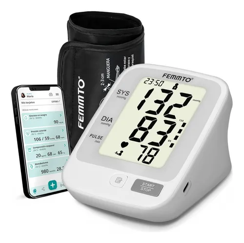 TENSIOMETRO DIGITAL AUTOMATICO DE BRAZO FEMMTO 