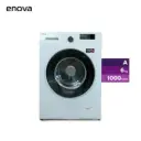 LAVARROPAS AUTOMATICO ENOVA CARGA FRONTAL 6KG  MOTOR INVERTER 