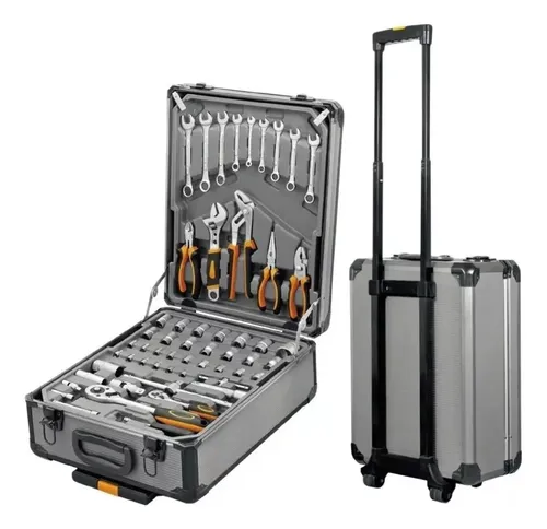 SET COMPLETO DE HERRAMIENTAS 245 PIEZAS MARCA LUSQTOFF