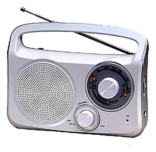 RADIO PORTATIL DUAL AM-FM DAIHATSU D-RP400 COLOR BLANCO