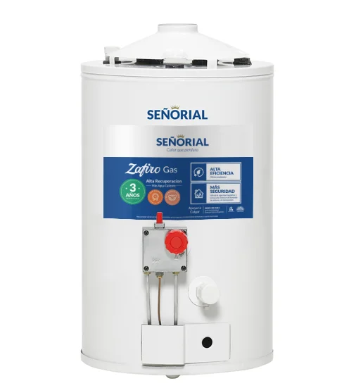 TERMOTANQUE SEÑORIAL ZAFIRO 30 MULTIGAS 